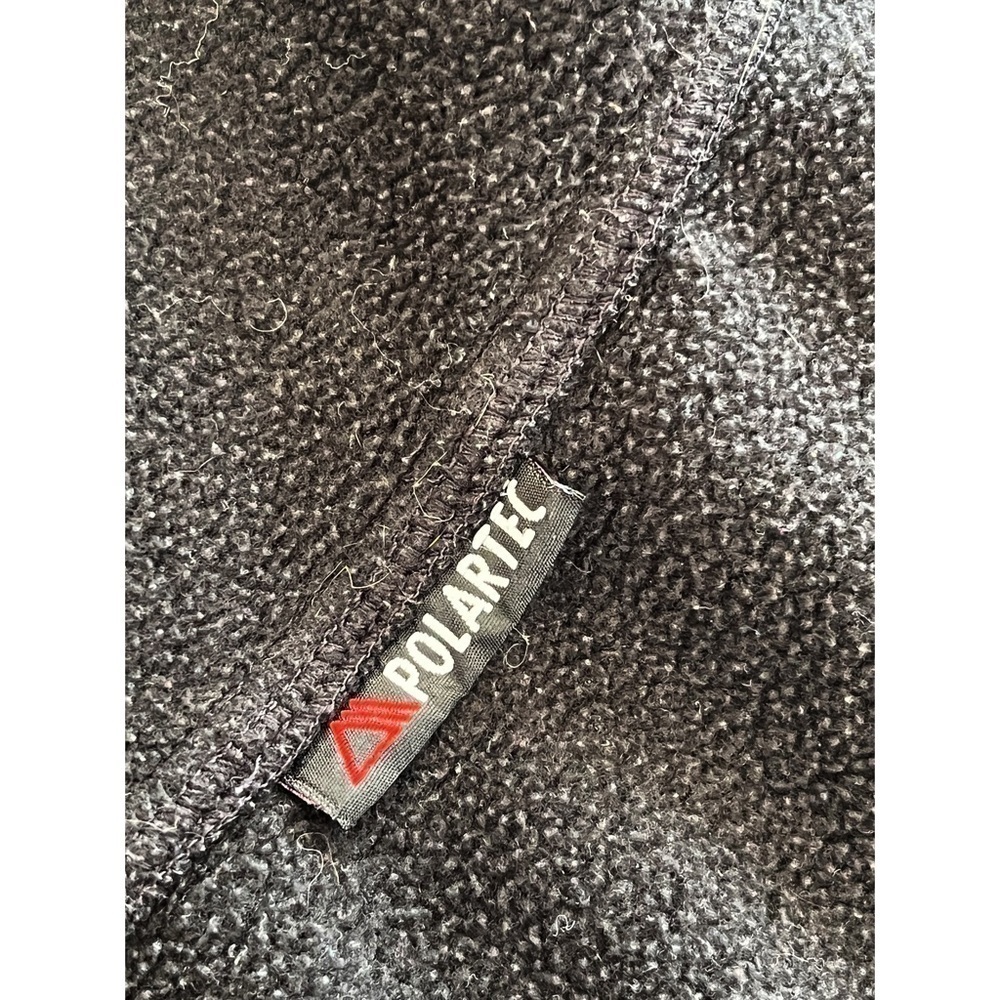 The North Face Women’s Size Small Petite Full Zip Black Polartec Jacket - Picture 8 of 11